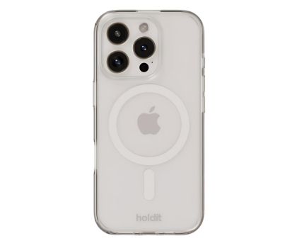 Etui do telefonów Holdit MagSafe Case iPhone 16 Pro Max White/Transparent 16575